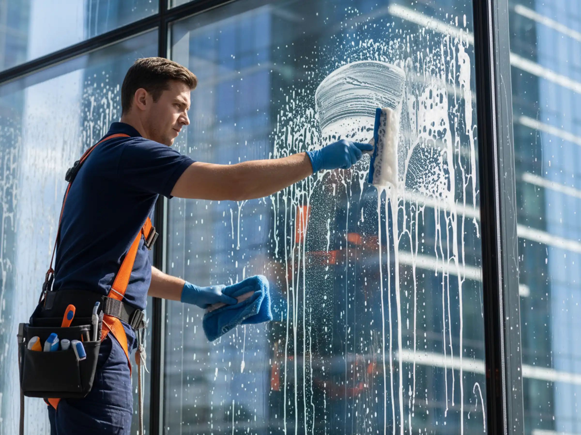 Professionelle Fensterreinigung in Baden-Badener Bürogebäuden
